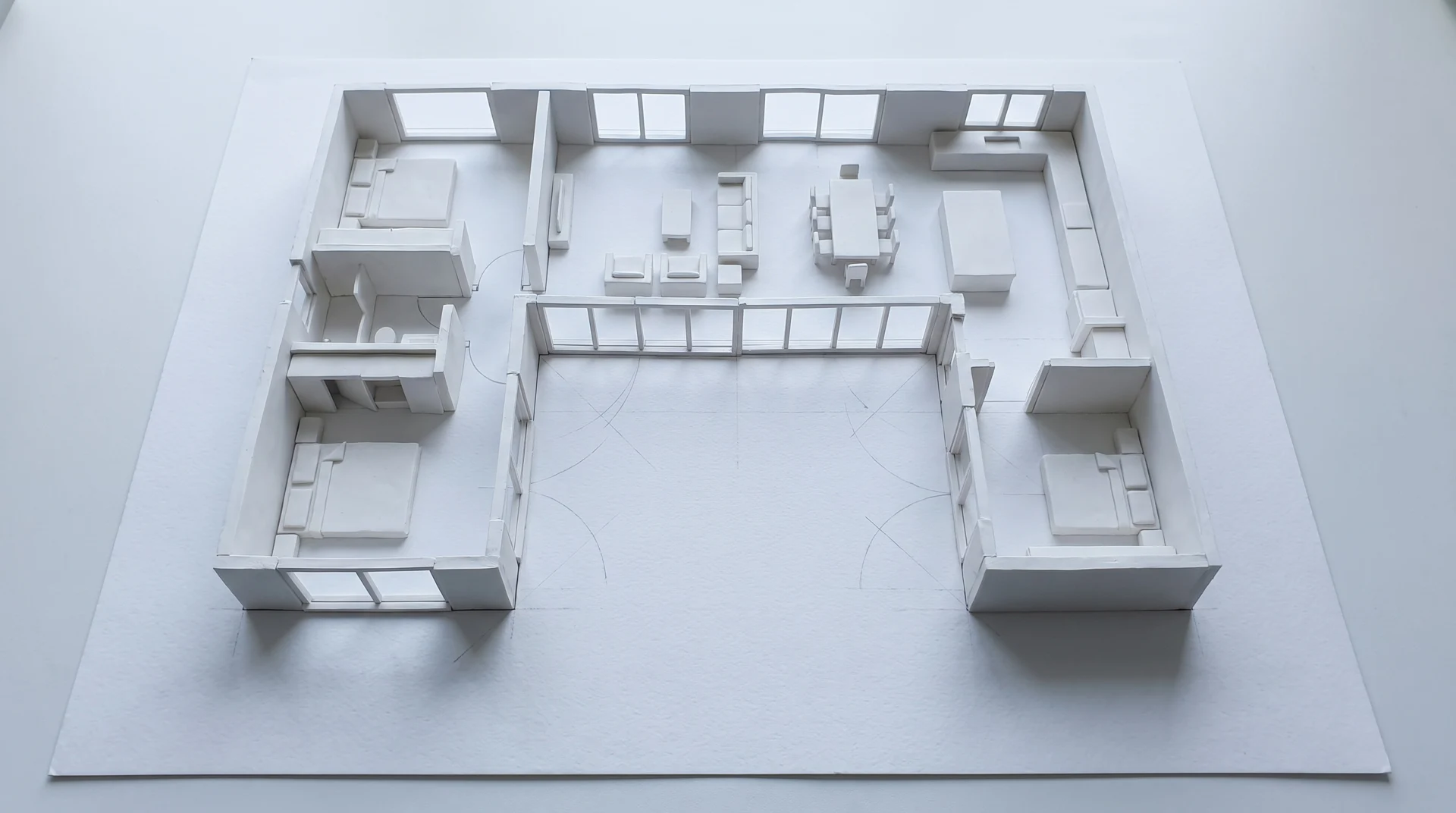 Maquette blanche de référence